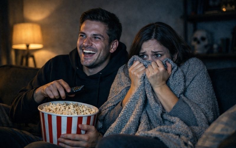 insanlar neden korku filmleri seve