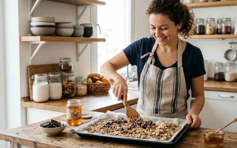 evde granola nasıl yapılır