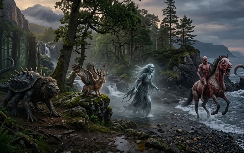 mitolojide geçen en gizemli hayvanlar