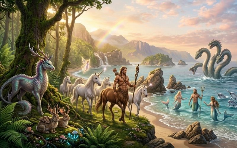 mitolojide geçen en gizemli hayvanlar