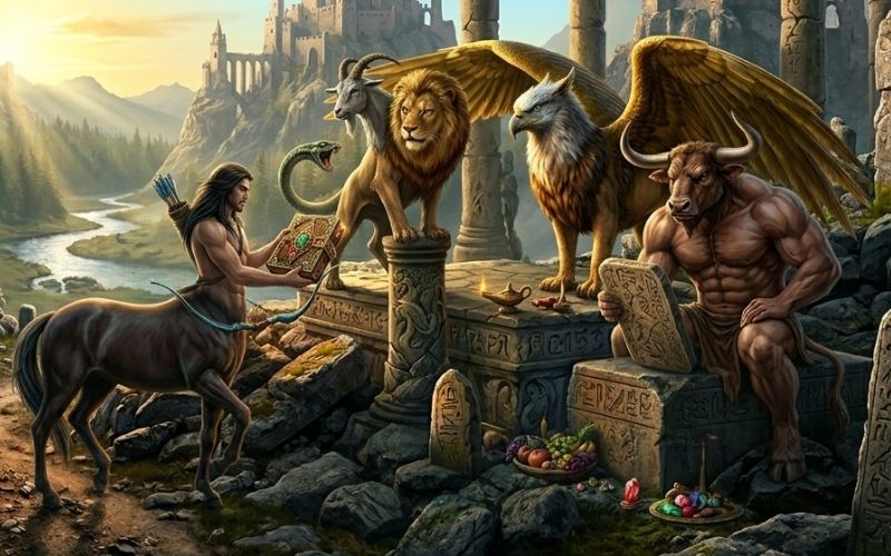 mitolojide geçen en gizemli hayvanlar