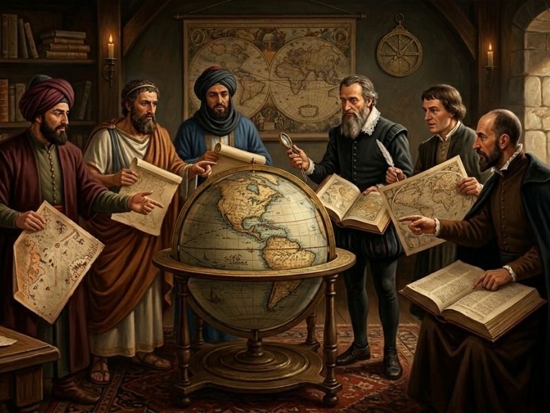 Osmanlı döneminde dünya haritası